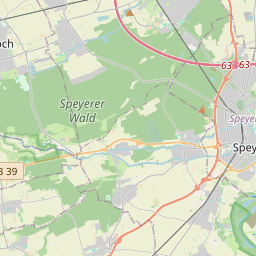 Locatie van Wohnmobilstellplatz Schifferstadt