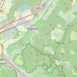 Locatie van Campingpark Bergwiesen