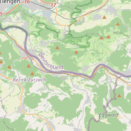 Locatie van Campingplatz Hochrhein