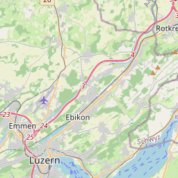 Locatie van Camping International Lido Luzern