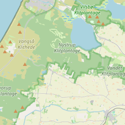 Locatie van Nystrup Camping