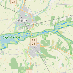 Locatie van Birkelund Camping & Outdoor