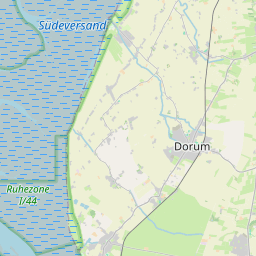 Locatie van Wohnmobilhafen am Deich Dorum-Neufeld