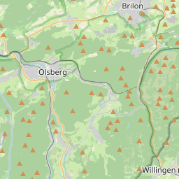 Locatie van Camping & Ferienpark Brilon
