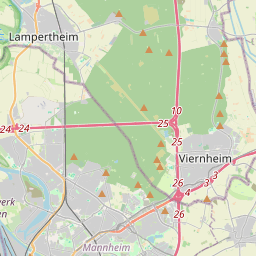 Locatie van An den Biedensand Bädern