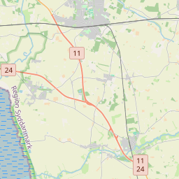 Locatie van Darum Camping