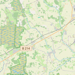 Locatie van Wohnmobilstellplatz Freistatt