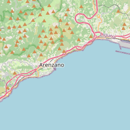 Locatie van Caravan Park La Vesima