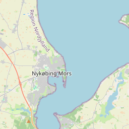Locatie van Morsø Camping & Hytter