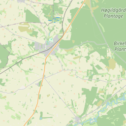 Locatie van Skarrild Shelterplads