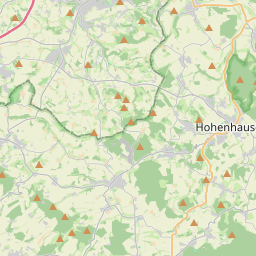Locatie van Wohnmobilstellplatz Freibad Kalletal Hohenhausen