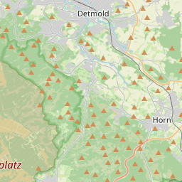 Locatie van Microcamping auf dem Rosenhof - Lippe