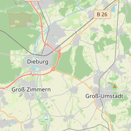 Locatie van Wohnmobilstellplatz Groß-Umstadt