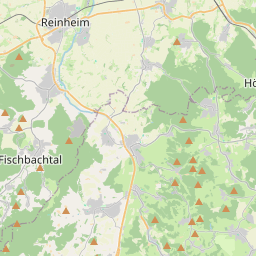 Locatie van Stellplätze Wohnmobile Kirchbrombach