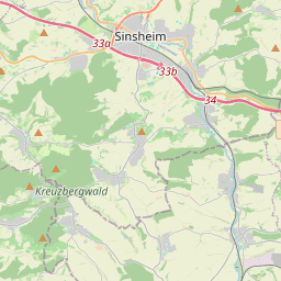 Locatie van Wohnmobilpark Sinsheim