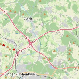 Locatie van Camping- & Ferienpark Orsingen