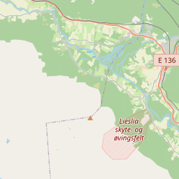 Locatie van Domaas Gård Hyttetun & Caravancamp