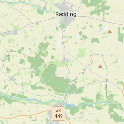 Locatie van Shelters ved Gram Slot