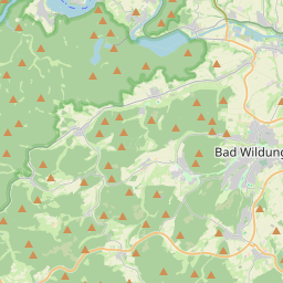 Locatie van Wohnmobilstellplatz Hemfurth / Edersee