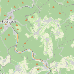 Locatie van Odenwald river camp