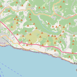 Locatie van Genova Est