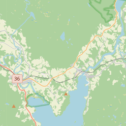 Locatie van Norsjø Ferieland