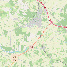 Locatie van Give Camping