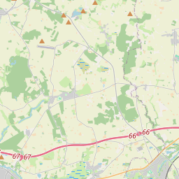 Locatie van Camping Gesten