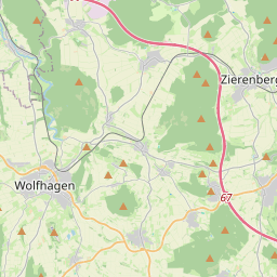 Locatie van Wohnmobilstellplatz Bruchwiesen