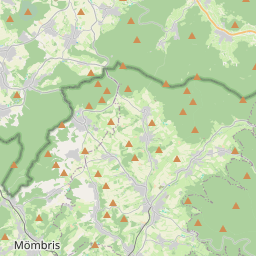 Locatie van Wohnmobilstellplatz Horbach