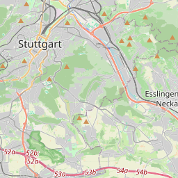 Locatie van Camping Stuttgart Cannstatter Wasen
