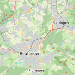 Locatie van Wohnmobilstellplatz Schützenhaus Eningen