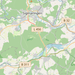 Locatie van Campingplatz Sigmaringen