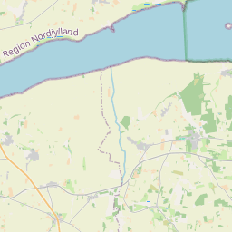 Locatie van Himmerlands Fiskepark & Campingplads