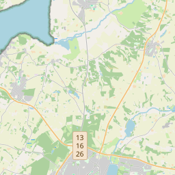 Locatie van Hjarbæk Fjord Camping