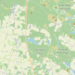 Locatie van Gyvelborg Naturcamping