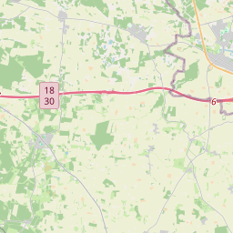 Locatie van Hærvejscenteret Kollemorten