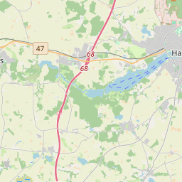 Locatie van Christiansdal - Primitive Teltplads