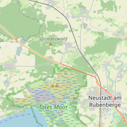 Locatie van Wohnmobilstellplatz Neustadt am Rübenberge