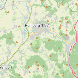 Locatie van Wohnmobilstellplatz Homberg (Efze)