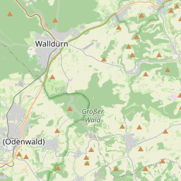 Locatie van Reisemobilstellplatz Walldürn
