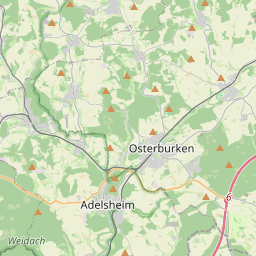 Locatie van Wohnmobilstellplatz Rosenberg