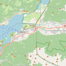 Locatie van Campeggio La Riva