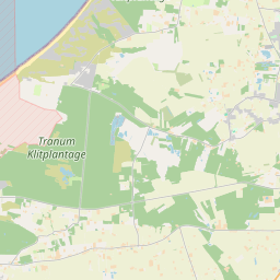 Locatie van Blokhus Natur Camping
