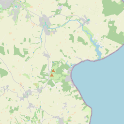 Locatie van Stensager Strand Camping