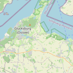 Locatie van Ostseecamp Glücksburg - Holnis