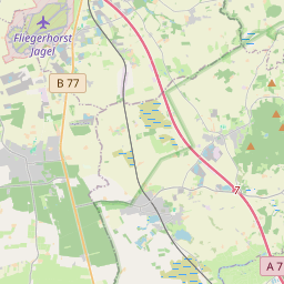 Locatie van Wohnmobilhof Jagel