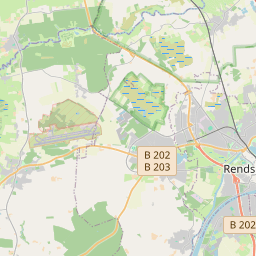 Locatie van Wohnmobilstellplatz Rosenhof, Hohn