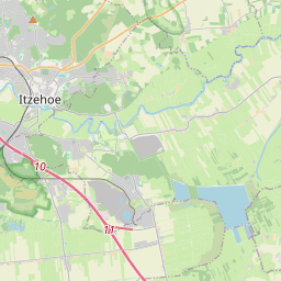 Locatie van Parkhaus am Bahnhof - Itzehoe