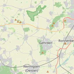 Locatie van Wohnmobilstellplatz Sporthallen Gehrden